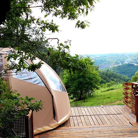 Hotel Le Mobil'Dome A Marie à Cambounes Extérieur photo