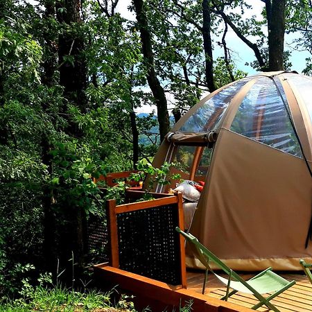 Hotel Le Mobil'Dome A Marie à Cambounes Extérieur photo
